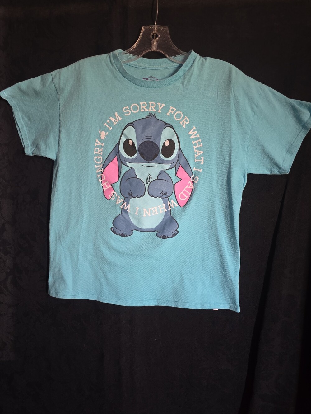 Disney Stitch Child T Size XL (16/18) Short Sleeve T Shirt Graphic Tee